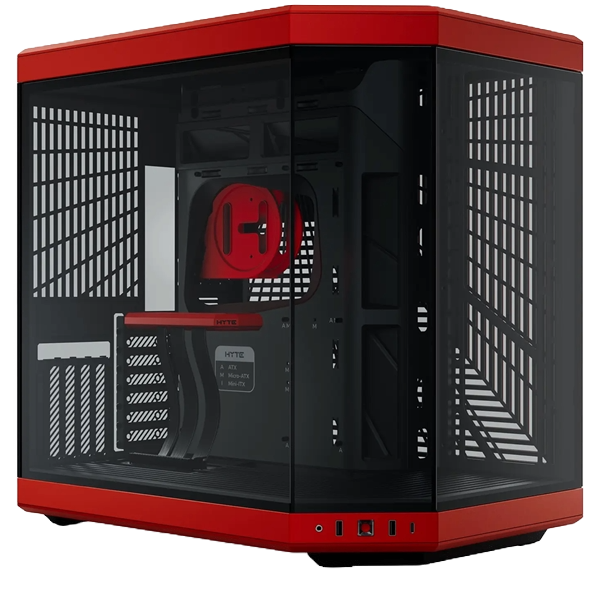 HYTE Y70 Mid Tower Case - Red 